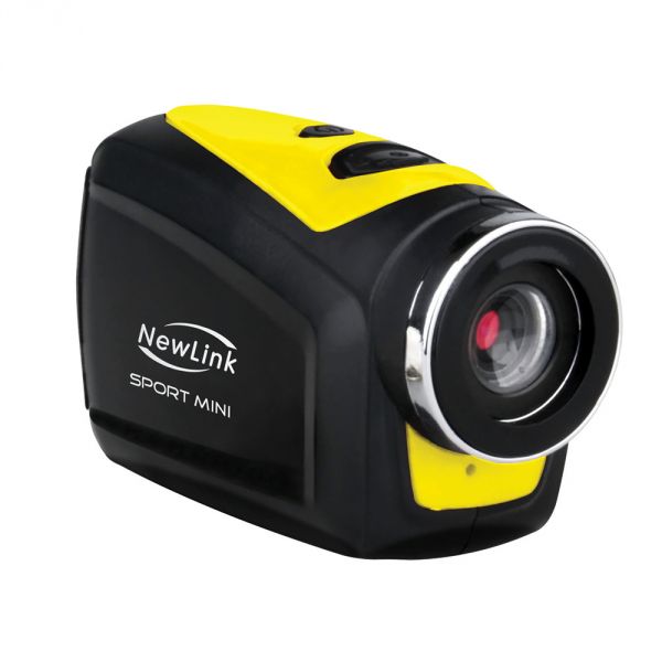 Filmadora Sport Mini NewLink FS202 Visor digital preto/ bran